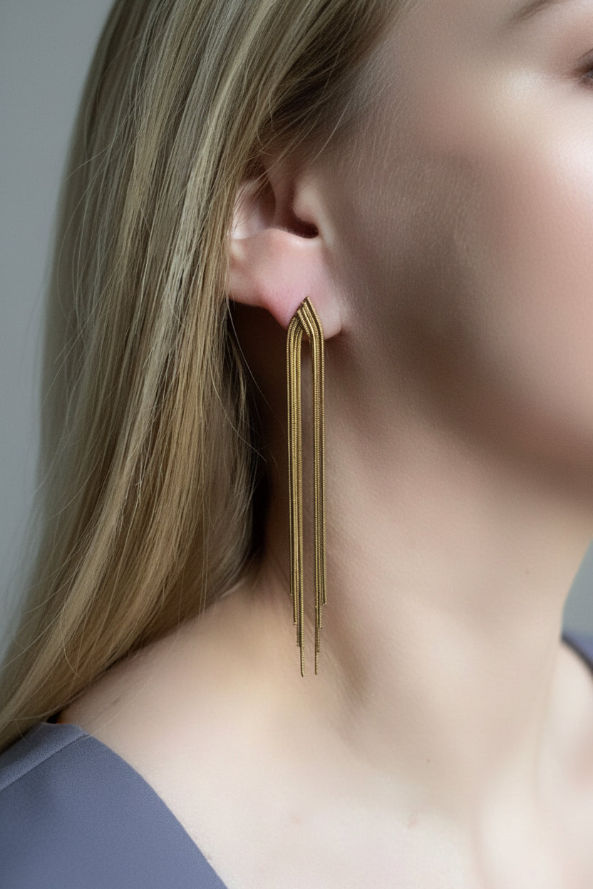 Pendientes largos Nohe