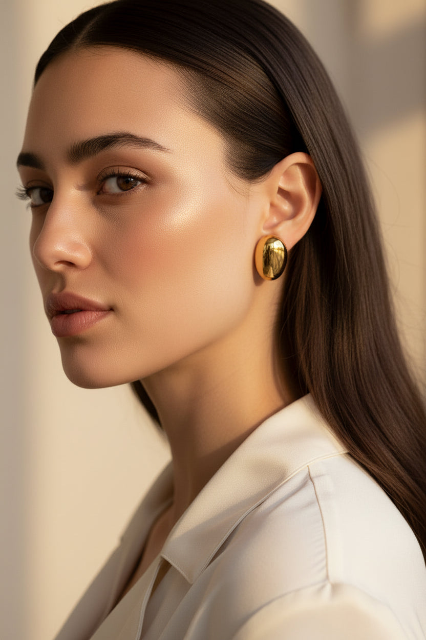 Pendientes ovalo