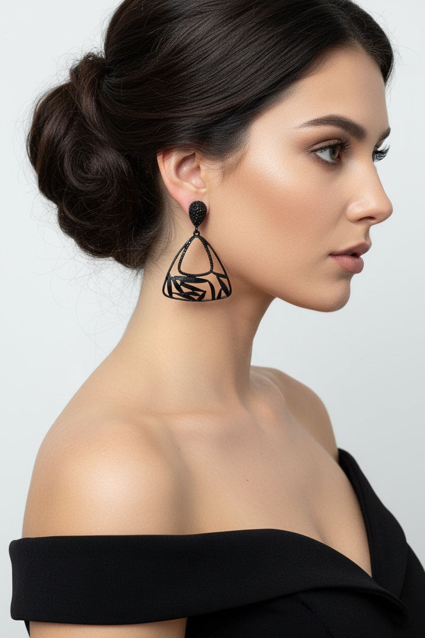 Pendientes triángulos