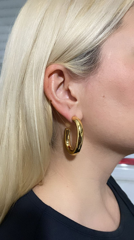 Aros grandes ovalados