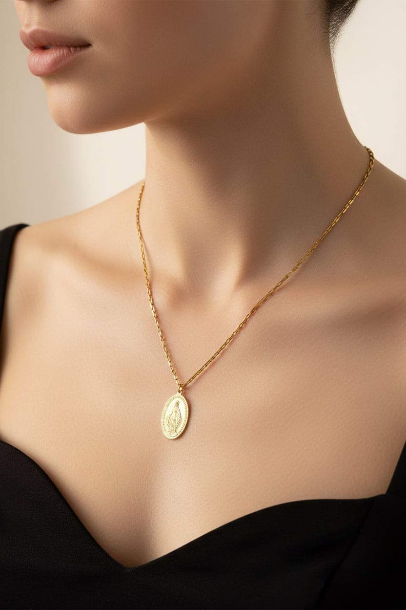 Collar Milagrosa liso