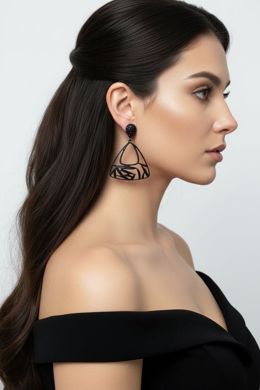 Pendientes triángulos