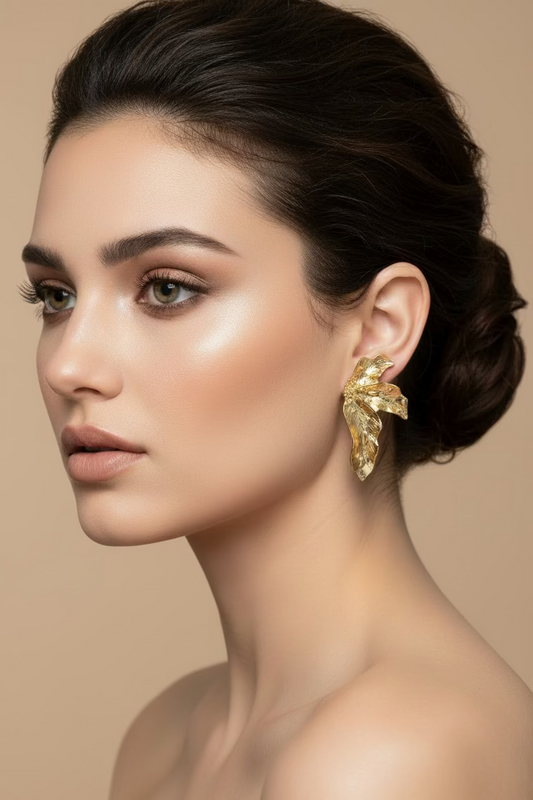 Pendientes Flor vertical