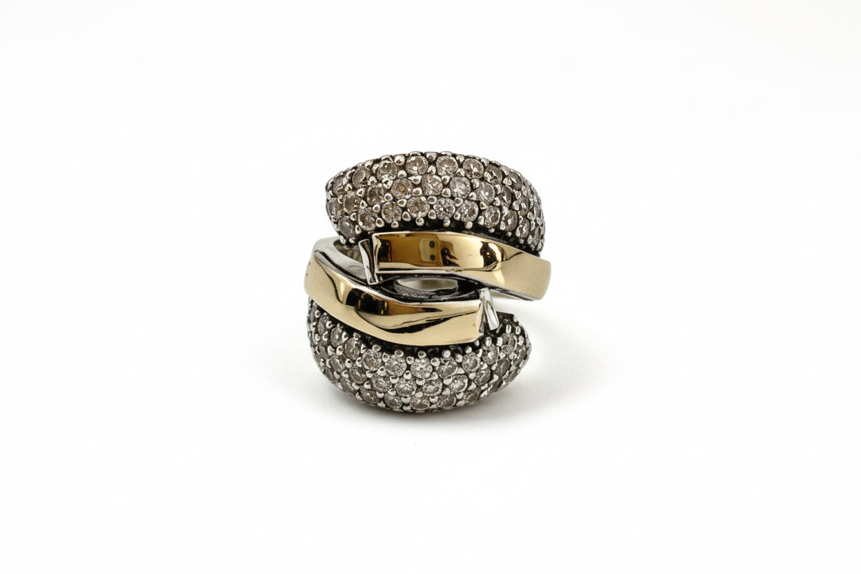 Anillo entrelazado op